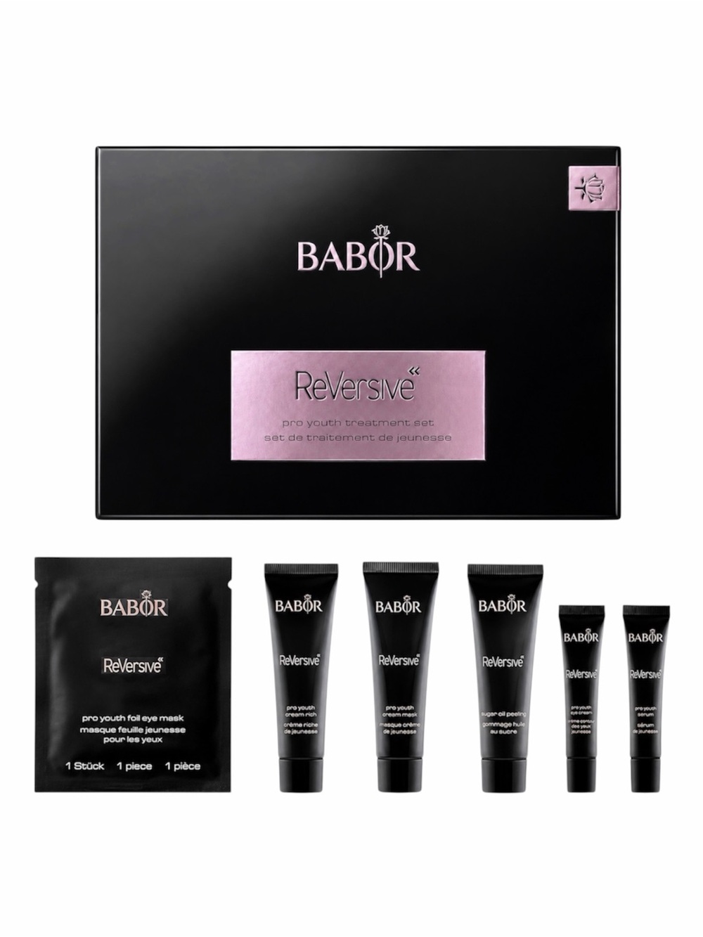 BABOR REVERSIVE PRO YOUTH TREATMENT REJUVENATING FACE SKIN SET - BNIB